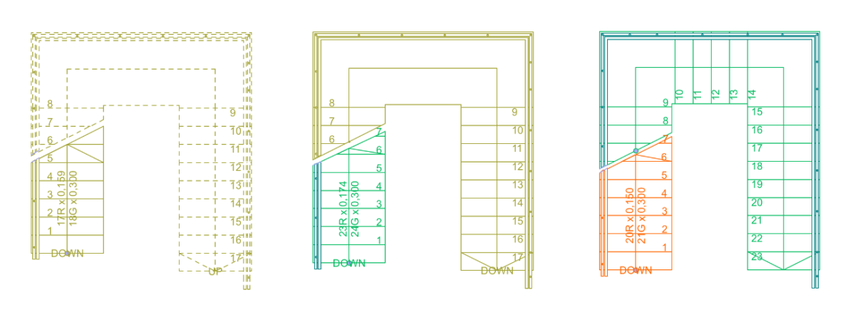 Stair Basics Editing And Refining The Floor Plan Representation