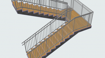 Featured image of post Minecraft Double Staircase Design - Stairs are blocks that allow a player to change elevation without jumping, similar to slabs.