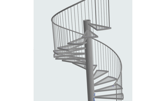 Spiral Stairs 3d Model Free Download