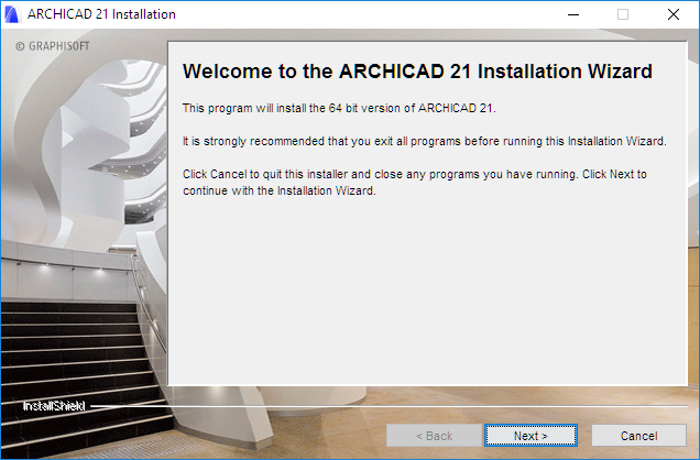 Install Archicad 21 Single License User Guide Page