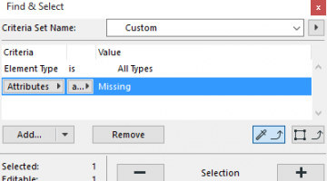 Find And Select Elements With Missing Attributes User Guide Page