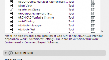 archicad 12 add ons