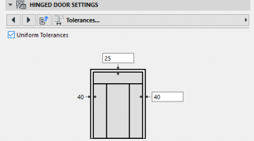 Tolerances | User Guide Page | Graphisoft Help Center