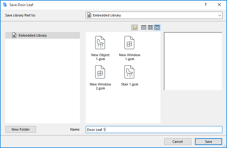 Example Create Custom Door Leaf User Guide Page Graphisoft